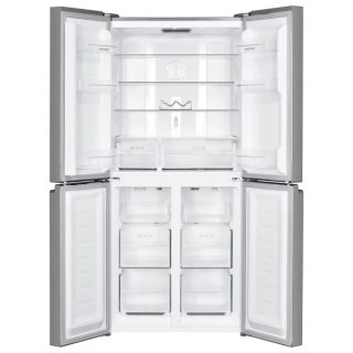 Lodówka z zamrażalnikiem dolnym Multi Door Total Full No Frost MPM-434-SBF-08 białe szkło