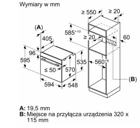 Piekarnik BOSCH HQA334EB3