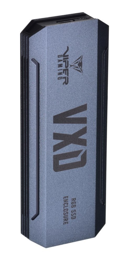 PATRIOT VXD obudowa SSD USB3.2 M.2 NVMe 1.3 do 2TB Aluminium RGB