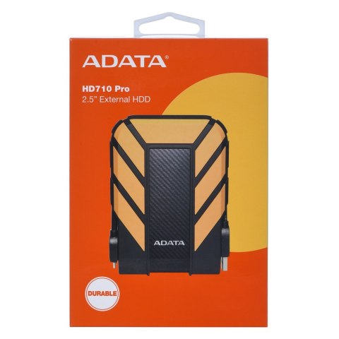 Dysk zewnętrzny HDD ADATA HD710 PRO (1TB; 2.5"; USB 3.2; żółty)