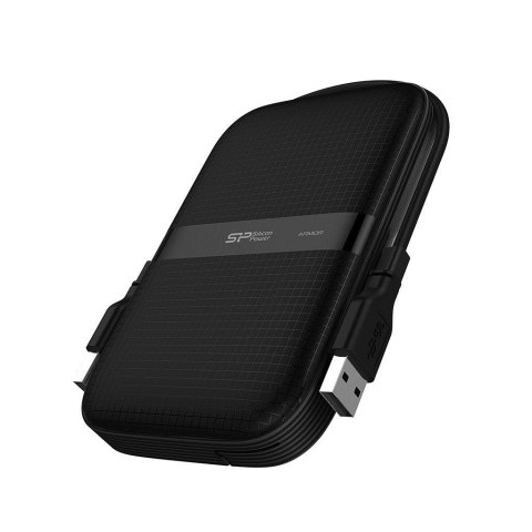 Dysk zewnętrzny HDD Silicon Power Armor A60 (1TB; 2.5"; USB 3.2; 5400 obr/min; Black; SP010TBPHDA60S3A)