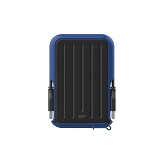 Dysk zewnętrzny HDD Silicon Power Armor A66 (5TB; 2,5"; USB 3.2; Blue; SP050TBPHD66LS3B)