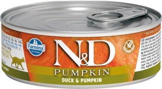 FARMINA N&D Pumpkin Duck & Pumpkin - mokra karma dla kota - 70 g