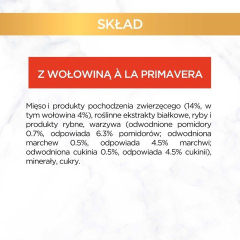 GOURMET A la Carte Kurczak, Pstrąg, Wołowina, Rdzawiec - mokra karma dla kota - 4 x 85 g